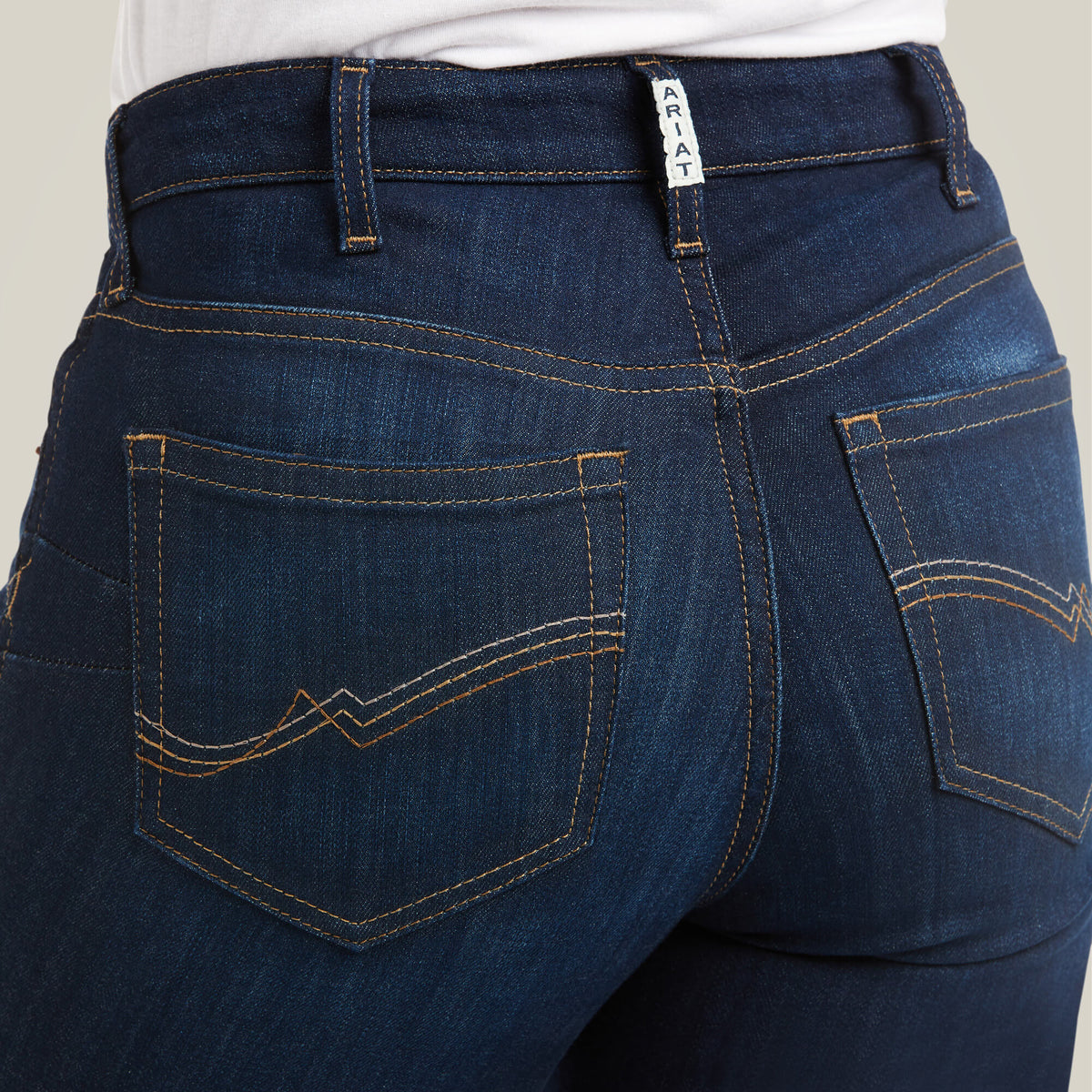 ARIAT Women's REAL High Rise Boot Cut Ballary Jean Pennsylvania