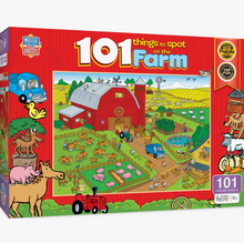 Load image into Gallery viewer, 101 Things To Spot - On A Farm 100 Piece Jigsaw Puzzle