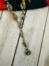 Load image into Gallery viewer, *AUTHENTIC* Navajo Royston Turquoise & Sterling Silver Necklace Set