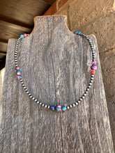 Load image into Gallery viewer, *AUTHENTIC* Handmade Pink Dream &amp; Sterling Silver Beaded Necklace (Copy)