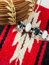 Load image into Gallery viewer, *AUTHENTIC* Navajo Sterling Silver & White Buffalo Cuff Bracelet