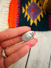 Load image into Gallery viewer, *Authentic* Navajo Golden Hills Turquoise & Sterling Silver Post Earrings