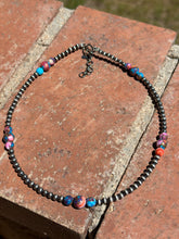 Load image into Gallery viewer, *AUTHENTIC* Handmade Pink Dream &amp; Sterling Silver Beaded Necklace (Copy)