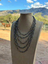 Load image into Gallery viewer, *AUTHENTIC* Navajo Made Sterling Silver Handmade Paper Clip Chains