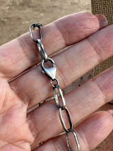 Load image into Gallery viewer, *AUTHENTIC* Navajo Made Sterling Silver Handmade Paper Clip Chains
