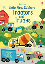 Load image into Gallery viewer, Book - Little First Stickers Tractors And Trucks