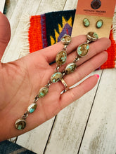 Load image into Gallery viewer, *AUTHENTIC* Navajo Royston Turquoise & Sterling Silver Necklace Set