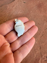 Load image into Gallery viewer, *Authentic* Handmade Sonoran Mountain Turquoise, Coral and Sterling Silver Crescent Post Earrings