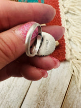 Load image into Gallery viewer, *Authentic* Navajo Sterling Silver & Rose Dahlia Adjustable Ring