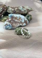 Load image into Gallery viewer, *AUTHENTIC* Handmade Sterling Silver Brushed Stacker Ring with Signed Nizhoni