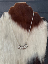 Load image into Gallery viewer, Beautiful Handmade Sterling Silver & Wild Horse 5 Stone Necklace