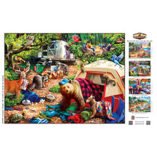 Load image into Gallery viewer, Puzzle - Campsite Trouble 300 Piece Ez Grip Puzzle