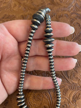 Load image into Gallery viewer, *AUTHENTIC* Stunning Sterling Silver 17 Inch Navajo Pearl Beads Necklace (Copy)