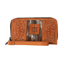 Load image into Gallery viewer, STS Ranchwear Yippee Kiyay Kacy Organizer Cowhide