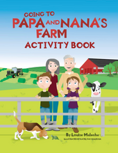 Load image into Gallery viewer, Activity Book - Going to Papa and Nana's Farm