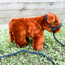 Load image into Gallery viewer, FARM TOY - American-Made Plush Show Calf (6 Colors)