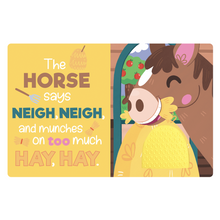 Load image into Gallery viewer, Board Book - Funny Farm Animals