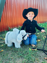 Load image into Gallery viewer, FARM TOY - American-Made Plush Show Calf (6 Colors)