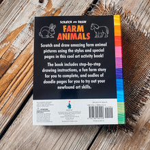 Load image into Gallery viewer, Book - Scratch and Draw Farm Animals