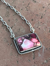 Load image into Gallery viewer, *Authentic* Beautiful Handmade Sterling Silver Dahlia Rose Necklace