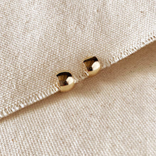 Load image into Gallery viewer, GOLD COLLECTION - 18k Gold Filled Half Open Stud Earrings