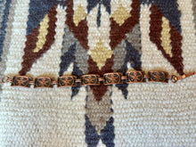 Load image into Gallery viewer, Vintage Handmade Copper Link Bracelet