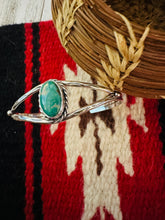 Load image into Gallery viewer, Navajo Sterling Silver &amp; Turquoise Cuff Bracelet