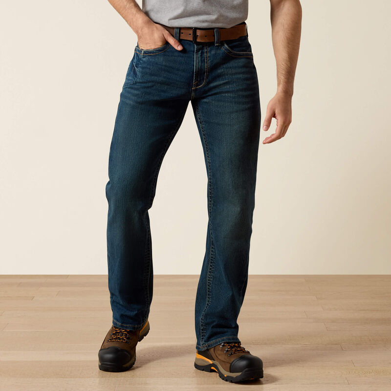ARIAT Rebar M4 Relaxed DuraStretch Edge Boot Cut Jean