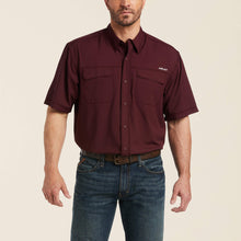 Load image into Gallery viewer, ARIAT Mens VentTEK Outbound Classic Fit Shirt (Berry Bark)