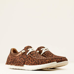 ARIAT Women's Hilo Fringe (Warm Leopard)