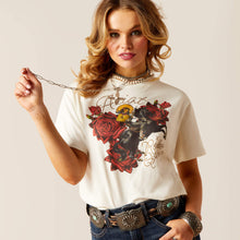 Load image into Gallery viewer, ARIAT Womens Happy Trails Rodeo Quincy T-Shirt