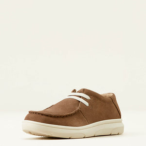 ARIAT Kids Hilo Brown Bomber Suede