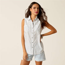 Load image into Gallery viewer, SALE ARIAT Billie Jean Shirt (Mama&#39;s Floral Stripe)