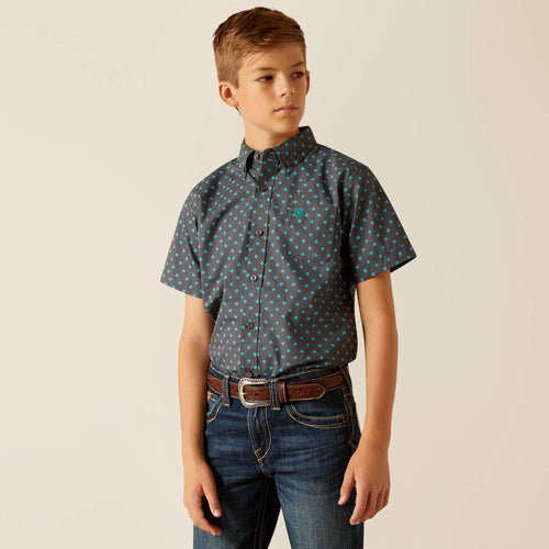 ARIAT Boys Johnnie Classic Fit Shirt