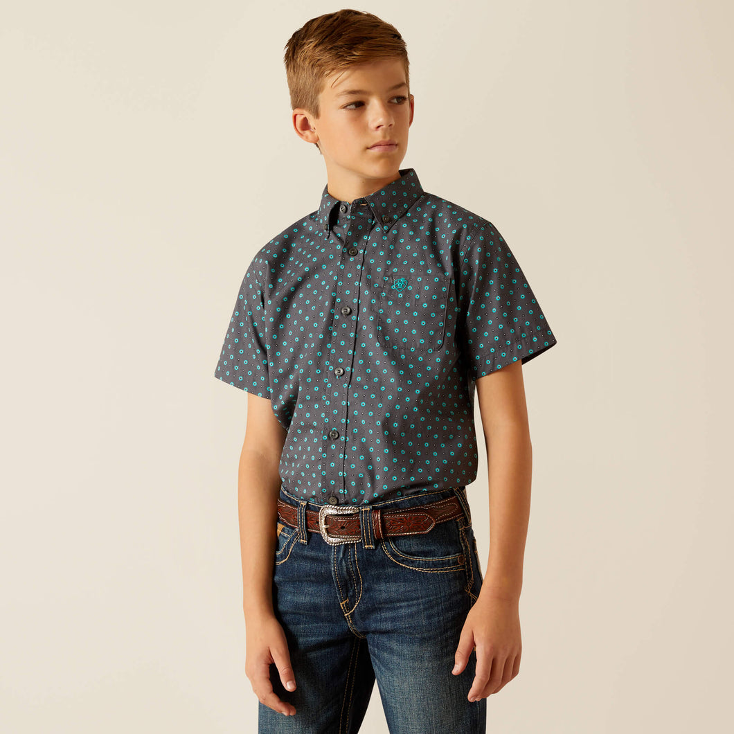 ARIAT Boys Johnnie Classic Fit Shirt