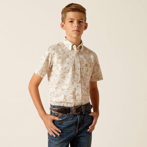 SALE ARIAT Kids Edison Classic Fit Shirt