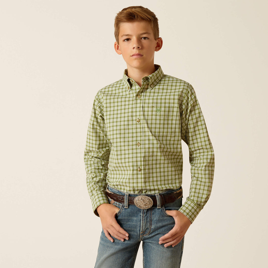 ARIAT Pro Series Eilad Classic Fit Shirt Green