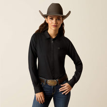 Load image into Gallery viewer, ARIAT Womens Kirby Pro Shirt Black