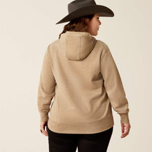 Load image into Gallery viewer, ARIAT Bronco Stitch Hoodie (Dark Oatmeal Heather)