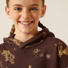 Load image into Gallery viewer, ARIAT Kids Ranch Scene Hoodie