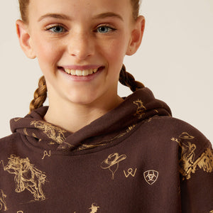 ARIAT Kids Ranch Scene Hoodie