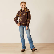 Load image into Gallery viewer, ARIAT Kids Ranch Scene Hoodie