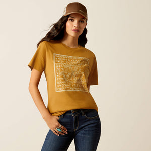 SALE ARIAT Womens Longhorn Brand T-Shirt