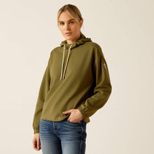 Load image into Gallery viewer, ARIAT Womens Moraga Hoodie Winter Moss