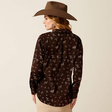 Load image into Gallery viewer, ARIAT Long Sleeve Homestyle Cattle Brand Shirt