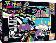 Load image into Gallery viewer, Velvet Coloring - Farm 60 Piece Puzzle