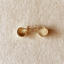 Load image into Gallery viewer, GOLD COLLECTION - 18k Gold Filled Half Open Stud Earrings