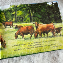 Load image into Gallery viewer, Book - Counting Cows, A Book to Count from 1 to 12 by CJ Brown