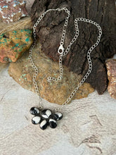 Load image into Gallery viewer, Handmade Sterling Silver White Buffalo Necklace "Signed Nizhoni"