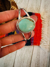 Load image into Gallery viewer, Navajo Sterling Silver &amp; Turquoise Cuff Bracelet